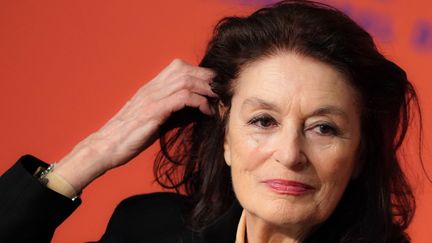 L'actrice Anouk Aimée au Festival de Cannes, le 19 mai 2019, pour la présentation du film "Les Plus Belles Années d'une vie" de Claude Lelouch. (SEBASTIEN BERDA / AFP)