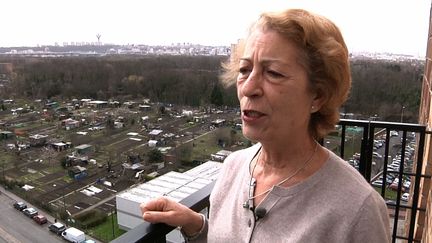 Dorita Perez ne veut pas quitter son quartier de La courtillière, à Pantin (Seine-Saint-Denis). (HP/FTV)