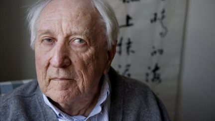 Tomas Tranströmer en mars 2011. (JESSICA GOW / SCANPIX SWEDEN / AFP)