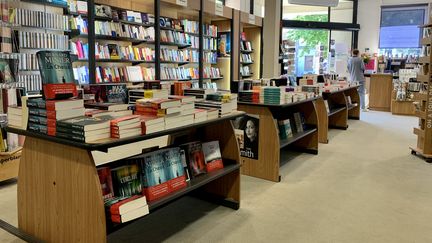 Librairie à Bergerac (Dordogne). Photo d'llustration (EMMANUEL CLAVERIE / FRANCE BLEU PÉRIGORD / RADIO FRANCE)