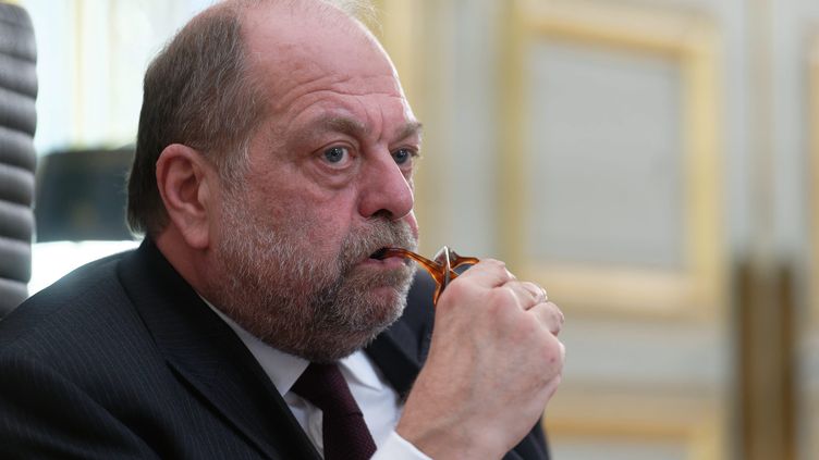 Eric Dupond-Moretti, le 15 décembre 2020, à Paris. (DANIEL FOURAY / MAXPPP)