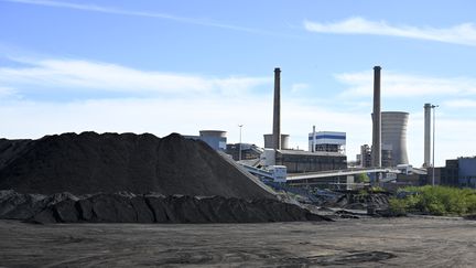 La centrale à charbon de Saint-Avold (Moselle), le 12 septembre 2022. (FREDERICK FLORIN / AFP)