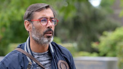 David Leveau, secrétaire régional Bretagne du syndicat policier Unité, le 12 juin 2020. (THOMAS BREGARDIS / MAXPPP)