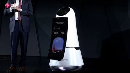 Le robot conversationnel et domotique "Hub" de LG (LG)