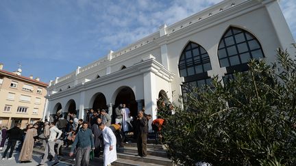 La mosquée de Fréjus, le 22 janvier 2016. (BORIS HORVAT / AFP)