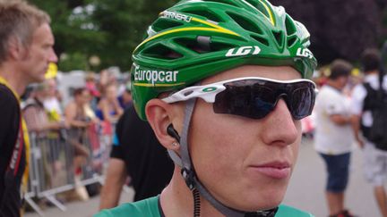 Le coureur de chez Europcar Cyril Gautier