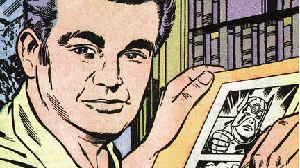 Jack Kirby Autoportrait (1971-2018 DC COMICS. All Rights Reserved)