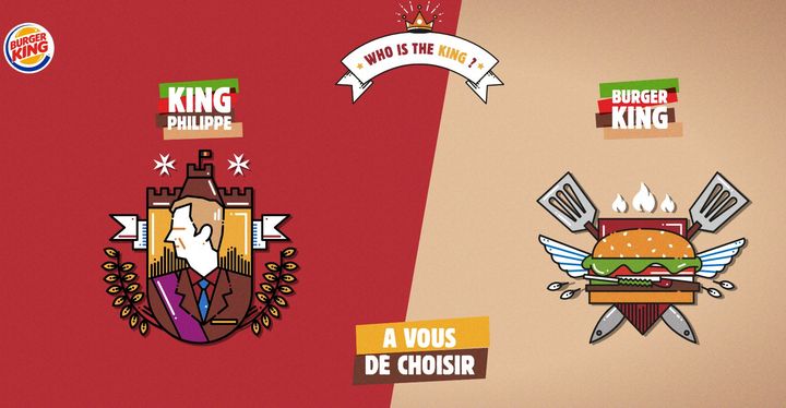 Capture d'écran de l'animation sur le site belge de Burger King, le 27 mai 2017. (BURGER KING)