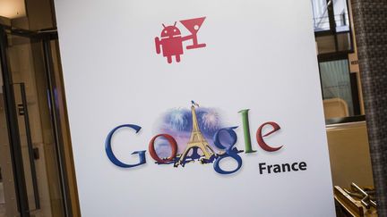 Dans les locaux de Google France, le 10 d&eacute;cembre 2013. (MAXPPP)