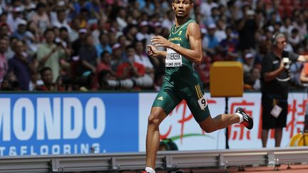 Le Sud-Africain Wayde Van Niekerk (ADRIAN DENNIS / AFP)