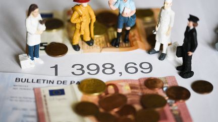 3.1 million French people earn the minimum wage, or 1,398.69 euros net per month, according to Dares.  Illustrative photo.  (MAGALI COHEN / HANS LUCAS)