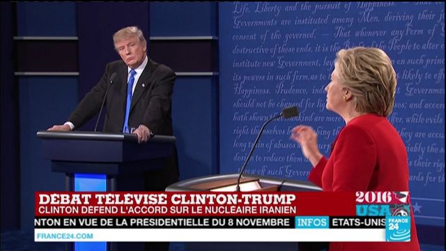 Présidentielle américaine : l'intégralité du premier débat entre Hillary Clinton et Donald Trump