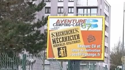 Emploi : un recrutement inédit via des campagnes d'affichage à Limoges