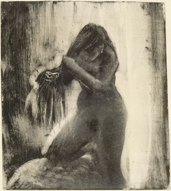 Edgar Degas (1834-1917), "Femme nue se coiffant", 1879-83. Mus&eacute;e d&rsquo;Orsay,&nbsp;Paris. (RMN (MUSÉE D’ORSAY) / MICHÈLE BELLOT)