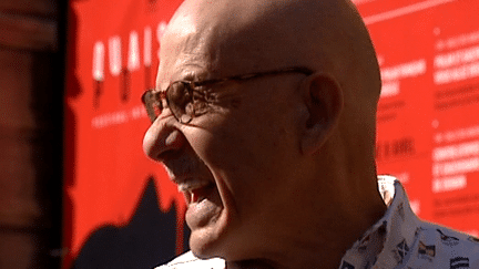 James Ellroy tout sourire
 (France3/culturebox)