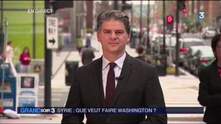 Jacques Cardoze, correspondant de France Télévisions à Washington. (FRANCE 3)