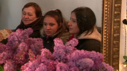 Un logement rénové par des élèves en réinsertion pour une famille d'ukrainiens. (France 3)