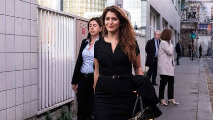 Marlène Schiappa, lors d'un séminaire gouvernemental à Paris, le 17 octobre 2018. (CHRISTOPHE MORIN / MAXPPP)