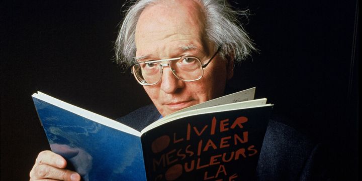 Olivier Messiaen en 1987.
 (BAUMANN/SIPA)