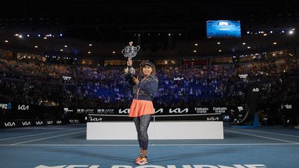 Naomi Osaka a remporté son quatrième titre du Grand Chelem, ce samedi 20 février, à Melbourne.  (FIONA HAMILTON / TENNIS AUSTRALIA)