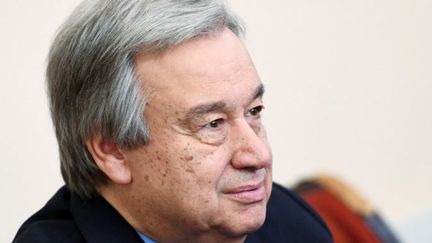 Le secrétaire général des Nations unies Antonio Guterres, le 1 juin 2017, en Russie (Evgeny Biyatov / Sputnik)