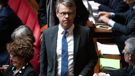 Le candidat LREM à la mairie de Besançon, Eric Alauzet, également député du Doubs, à l'Assemblée nationale, le 7 mai 2019. (MAXPPP)