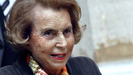 L'h&eacute;riti&egrave;re de L'Or&eacute;al, Liliane Bettencourt, le 12 octobre 2011 &agrave; Paris. (FRANCOIS GUILLOT / AFP)