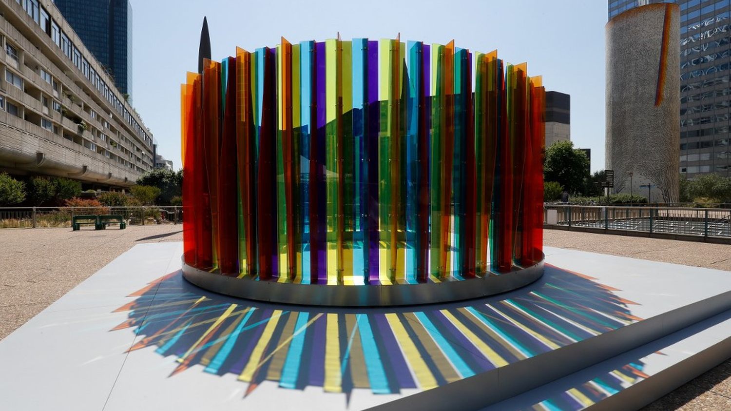 L'exposition Les Extatiques donne des couleurs à La Défense