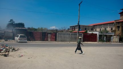 Port-au-Prince, la capitale de Haïti, le 25 mars 2024. (CLARENS SIFFROY / AFP)