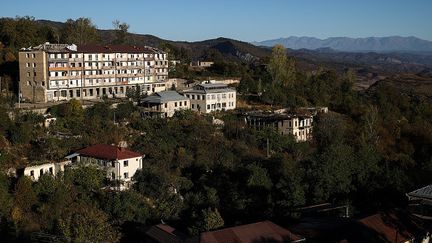 Shusha, localité du Haut-Karabakh, en septembre 2021. (VALERY SHARIFULIN / TASS VIA GETTY IMAGES)