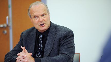 Isra&euml;l Nisand, professeur de gyn&eacute;cologie-obst&eacute;trique, &agrave; Strasbourg (Bas-Rhin), le&nbsp;4 octobre 2010.&nbsp; (FREDERICK FLORIN / AFP)