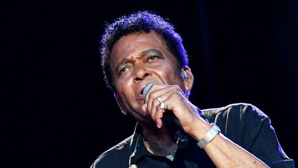 Le chanteur&nbsp;Charley Pride&nbsp;à Nashville, aux Etats-Unis, en juin 2018. (RICK DIAMOND/SHUTTERSTO/SIPA / REX)