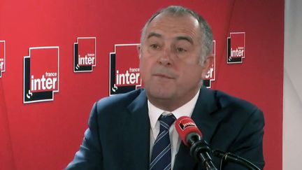 Didier Guillaume, sur France Inter, le 30 octobre 2019. (FRANCE INTER / RADIO FRANCE)