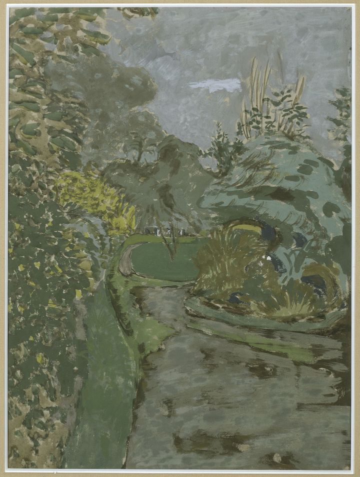 "Coin du Parc Amfreville" - Edouard Vuillard
 (Musée d&#039;art Roger Quilliot / adagp)