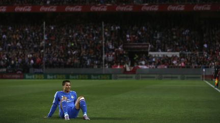 Cristiano Ronaldo à terre, le Real a encore perdu (? MARCELO DEL POZO / REUTERS / X90017)