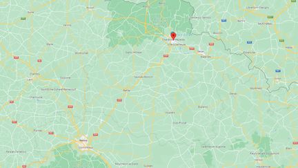 La commune de Charleville-Mézières, dans les Ardennes. (CAPTURE ECRAN GOOGLE MAPS)