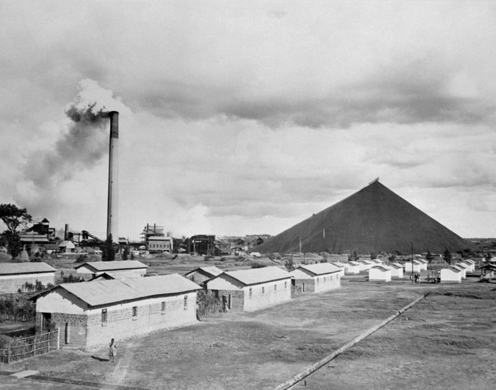 Les mines du Katanga dans les années 60. L'Union minière du Haut-Katanga avait la haute main sur les riches sous-sols de la province. La société belge a été accusée d'avoir soutenu la sécession de cette région.&nbsp; (AFP)