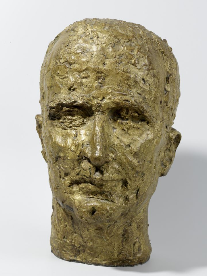 Georges Pompidou, 1953-1954  Bronze - Etienne Hajdu
 (Collection Alain Pompidou Crédit photo : © David Bordes © Adagp, Paris, 2017)