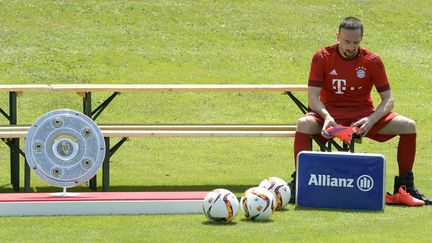 Franck Ribéry n'a plus joué depuis le 11 mars dernier (CHRISTOF STACHE / AFP)