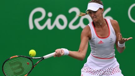 Mladenovic, au tournoi olympique de Rio (LUIS ACOSTA / AFP)