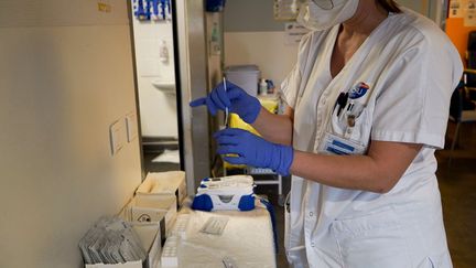 500 French nurses left to work in Quebec in 2024. (TREMELET / IMAGE POINT FR / BSIP VIA AFP)