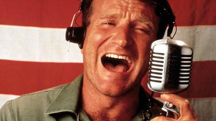 Robin Williams dans "Good Morning Vietnam" (1987). (UNITED ARCHIVES / IFTN / AFP)