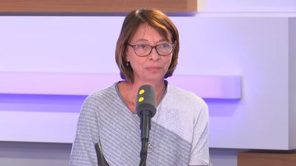 Sylvie Pellegrin, présidente du réseau Gîtes de France, était l'invitée de franceinfo lundi 17 juin 2019. (FRANCEINFO / RADIOFRANCE)