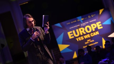 Cédric Villani en décembre 2017, à Bruxelles. (MAXPPP)