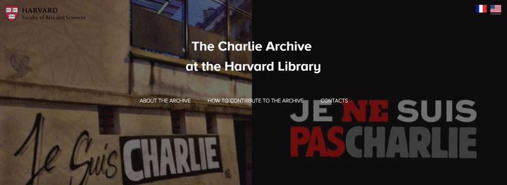 Le site du projet "Charlie" de la biblioth&egrave;que d'Harvard. (THE CHARLIE ARCHIVE)