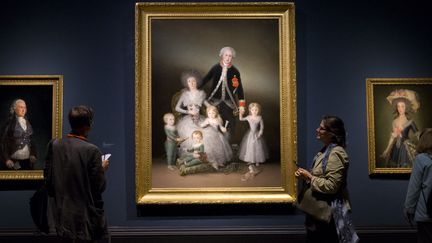 "La Famille du duc d'Osuna", Goya
 (Justin Tallis / AFP)