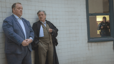 Gregory Gadebois and Daniel Auteuil in "The Thread". (Copyright Zinc)