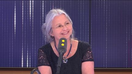 La députée&nbsp;de l'Oise Agnès Thill, invitée de franceinfo. (FRANCEINFO / RADIOFRANCE)