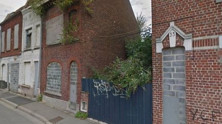 Des maisons d&eacute;saffect&eacute;es &agrave; Roubaix (Nord). (GOOGLEMAPS)