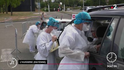 Des dépistages en Mayenne. (France 2)